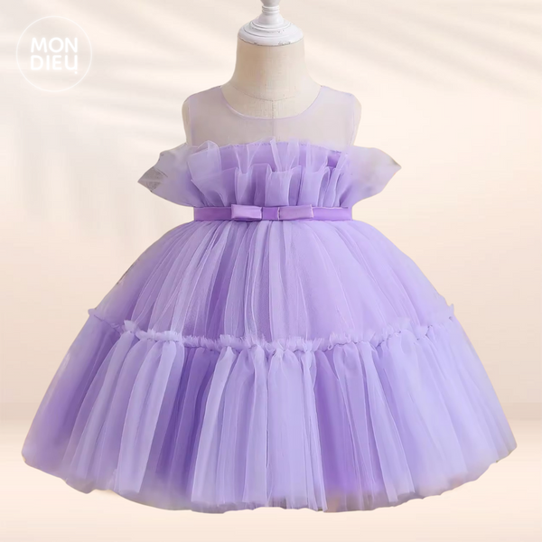 Vestido Odette color lila para niñas