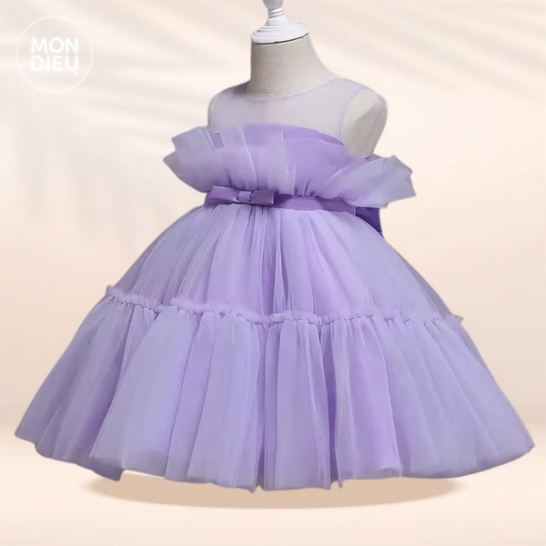 Vestido Odette color lila para niñas