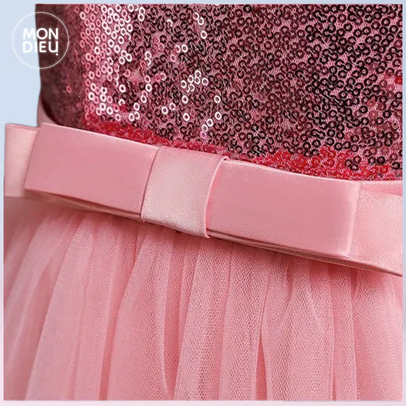 Vestido Anastasia color rosa para niñas
