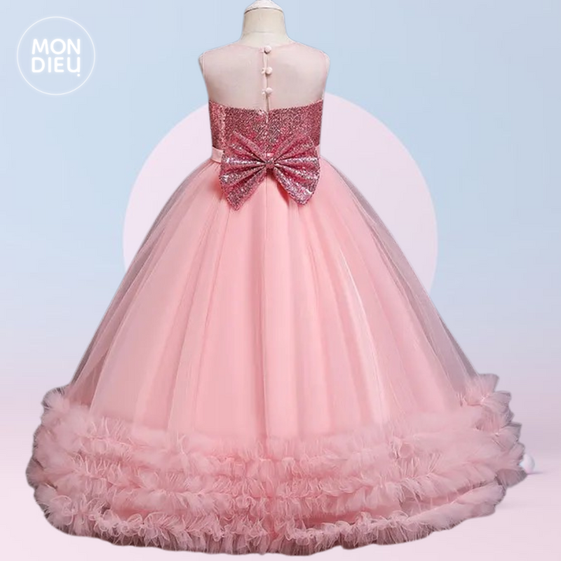 Vestido Anastasia color rosa para niñas